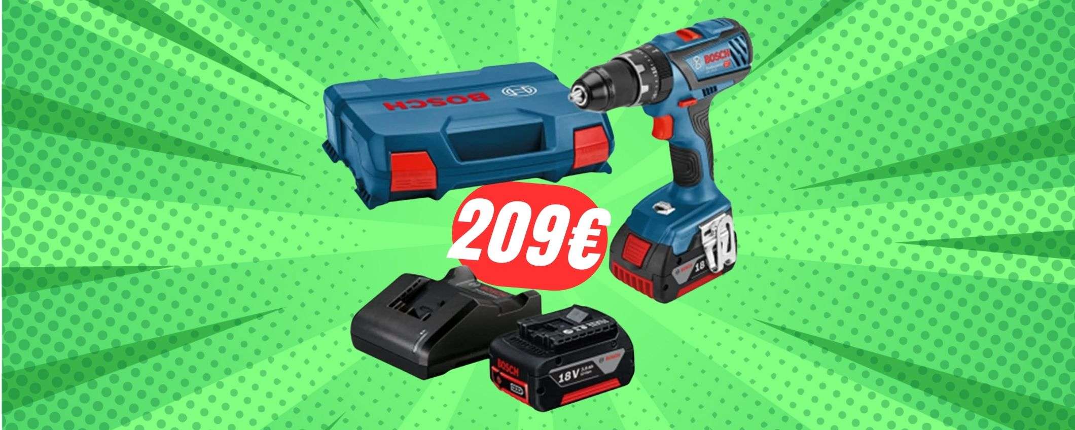 L'iconico TRAPANO di Bosch con VALIGETTA è in OFFERTA! L'iconico TRAPANO di Bosch con VALIGETTA è in OFFERTA!