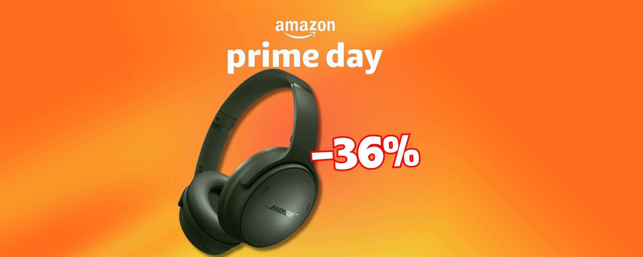 Prime Day 2024: Bose QuietComfort a un prezzo FOLLE (-36%) Prime Day 2024: Bose QuietComfort a un prezzo FOLLE (-36%)