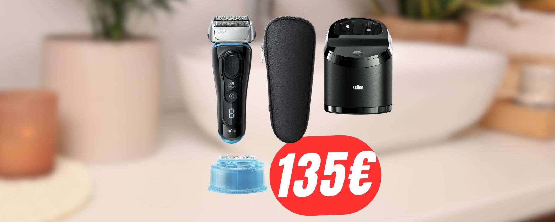 Braun Serie 8 è uno dei migliori rasoi elettrici (ed è SCONTATO!) Braun Serie 8 è uno dei migliori rasoi elettrici (ed è SCONTATO!)