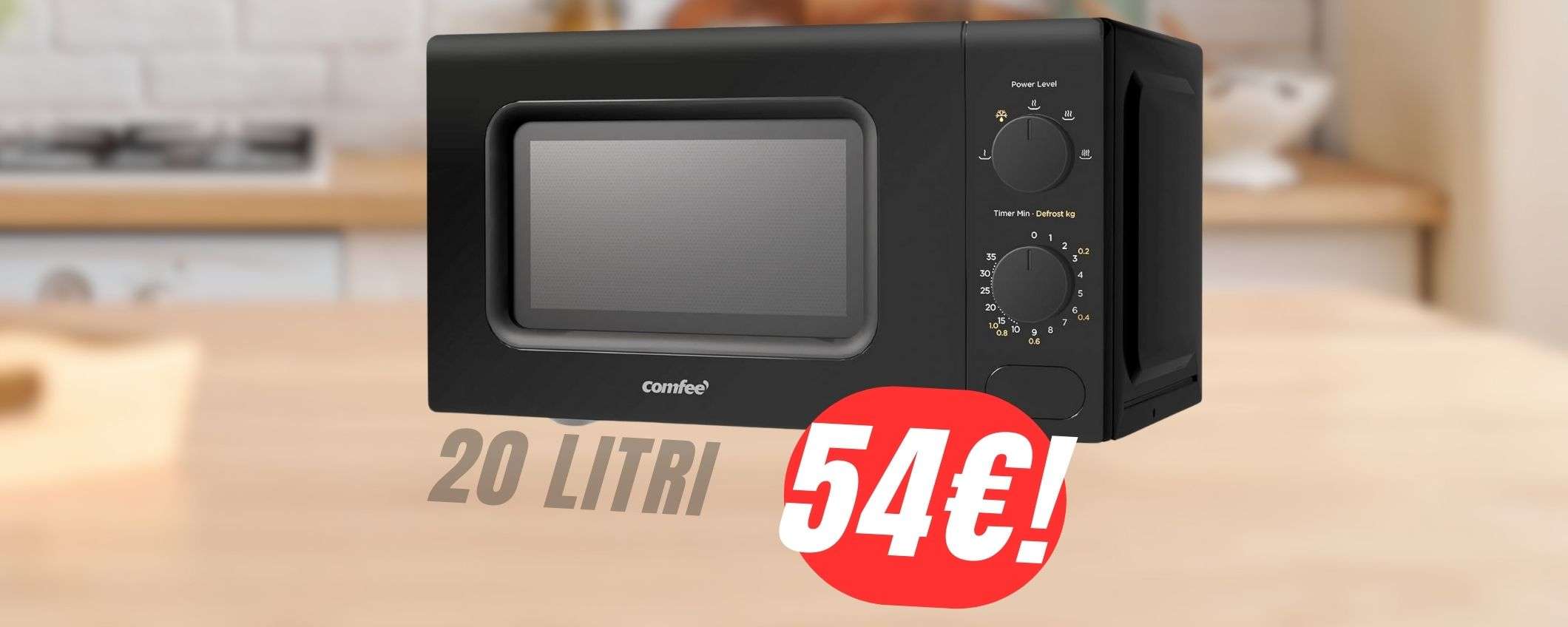 Microonde a 54€?! Fai presto, prima che finisca! Microonde a 54€?! Fai presto, prima che finisca!