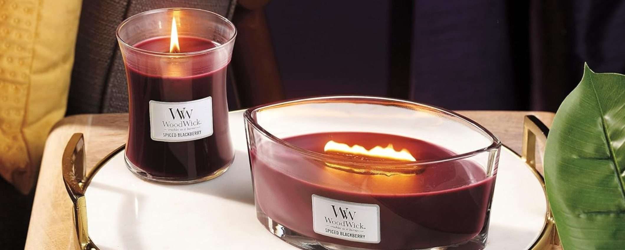 WoodWick da 21€ su Amazon: le candele con stoppino crepitante sono SVENDUTE