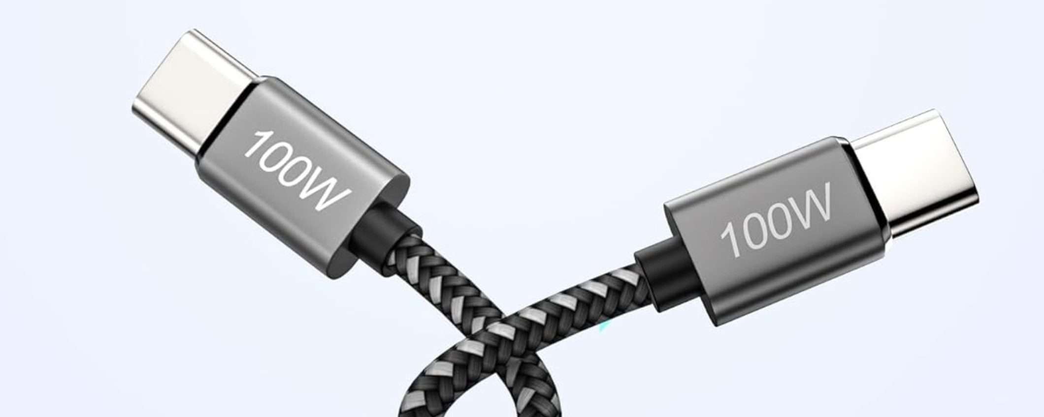 Cavo USB C 100W a 5,99€ per PC e smartphone: INDISTRUTTIBILE, è lungo 2 metri Cavo USB C 100W a 5,99€ per PC e smartphone: INDISTRUTTIBILE, è lungo 2 metri
