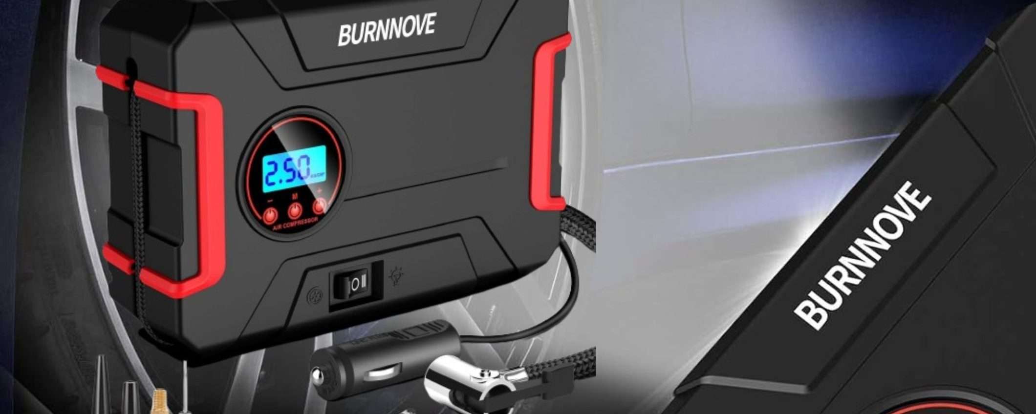 Compressore 120PSI a 17,99€: pneumatici dell'auto sempre PERFETTI (Amazon) Compressore 120PSI a 17,99€: pneumatici dell'auto sempre PERFETTI (Amazon)