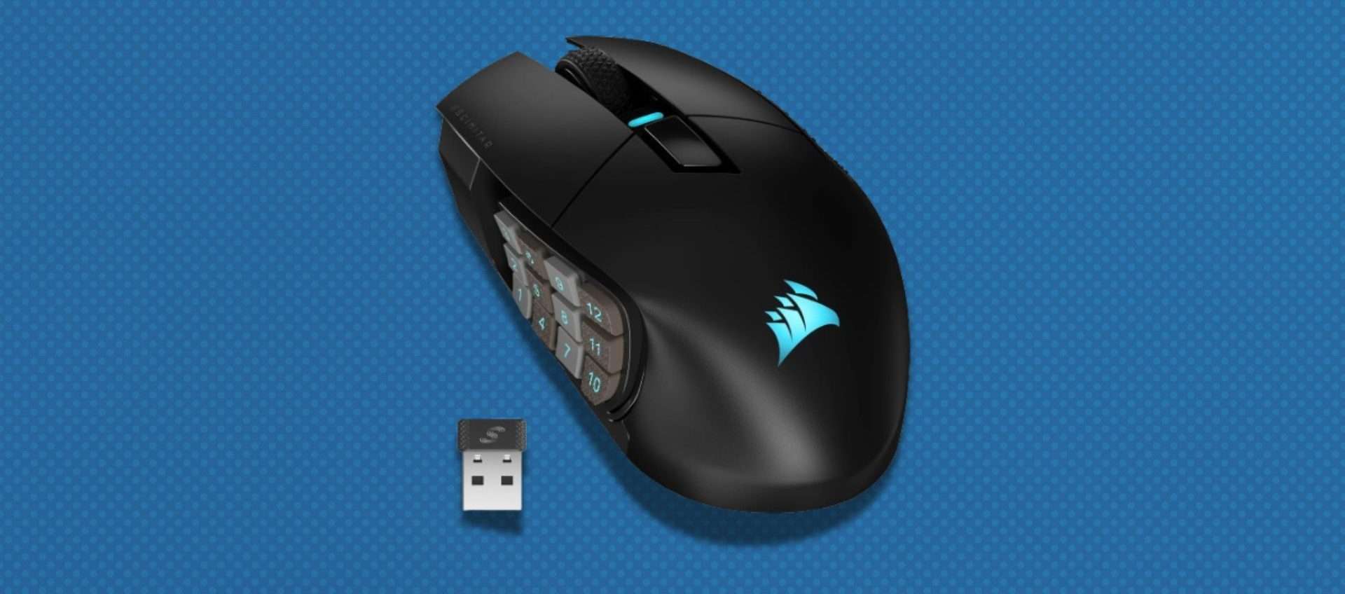 Corsari Scimitar Elite in offerta a 99,99€ (invece di 146€): 12 pulsanti per ogni necessità