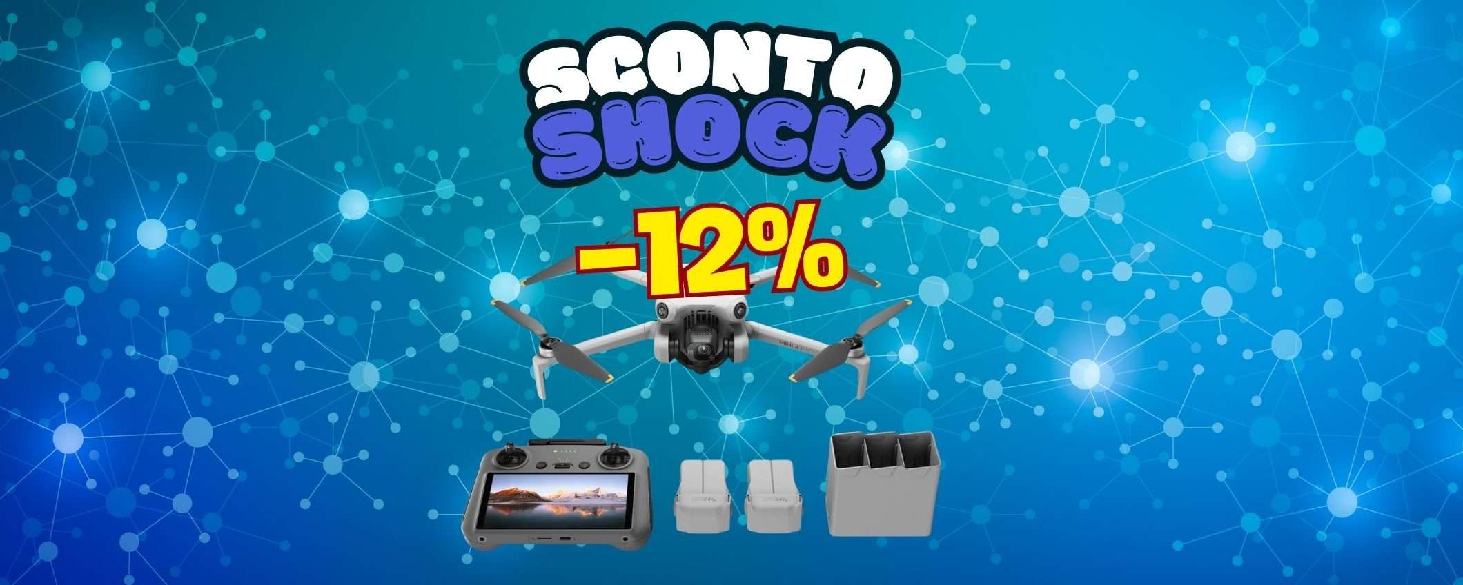 Prezzo shock per il DJI Mini 4 Pro Fly More Combo (-12%) Prezzo shock per il DJI Mini 4 Pro Fly More Combo (-12%)