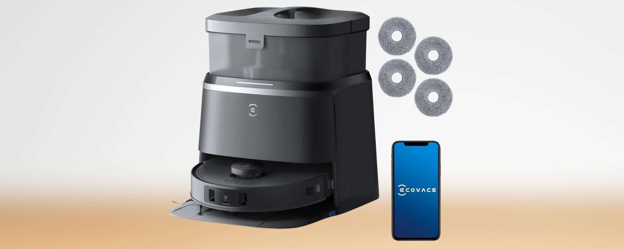 Deboot T30 OMNI: il robot che aspira, lava e si autopulisce con 200€ di sconto su Amazon Deboot T30 OMNI: il robot che aspira, lava e si autopulisce con 200€ di sconto su Amazon