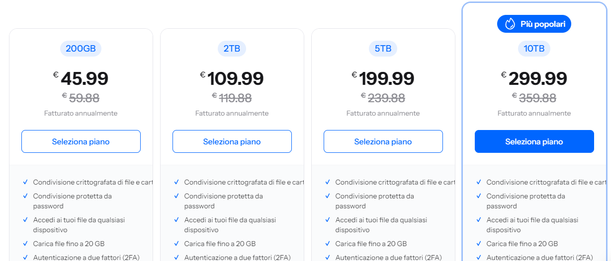 Dispositivi con memoria piena