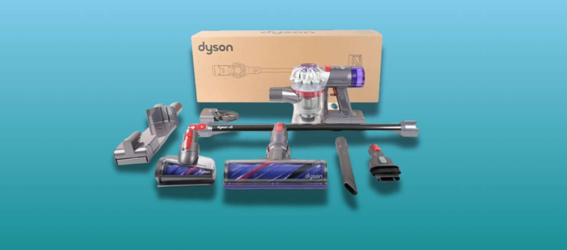 Dyson V8 in offerta su eBay ad un prezzo imbattibile: potentissimo e straordinariamente leggero Dyson V8 in offerta su eBay ad un prezzo imbattibile: potentissimo e straordinariamente leggero