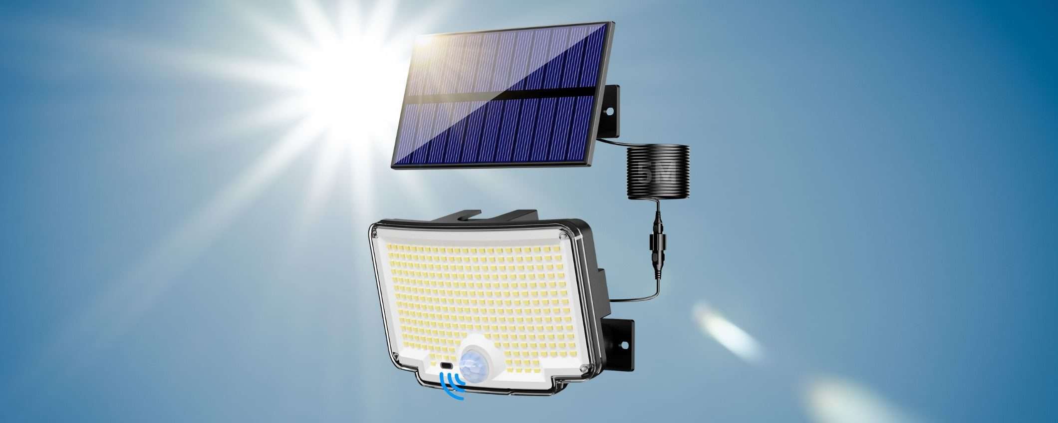 Solo 15€ per questo LUMINOSISSIMO faretto solare a LED (sconto 24%) Solo 15€ per questo LUMINOSISSIMO faretto solare a LED (sconto 24%)