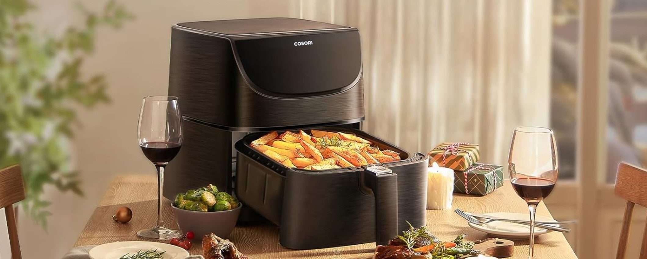 La vendutissima friggitrice ad aria COSORI 13-in-1 da 5.5 litri è in OFFERTA su Amazon (-21%) La vendutissima friggitrice ad aria COSORI 13-in-1 da 5.5 litri è in OFFERTA su Amazon (-21%)