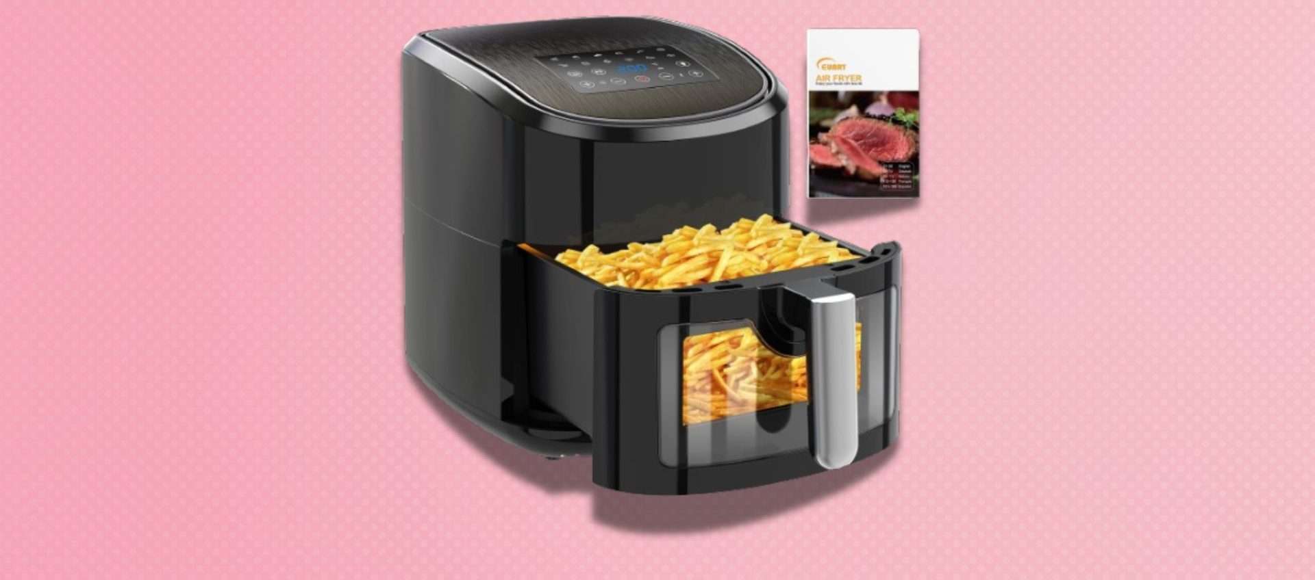 Friggitrice ad aria con cestello XXL in offerta: prezzo formidabile, grandi prestazioni Friggitrice ad aria con cestello XXL in offerta: prezzo formidabile, grandi prestazioni