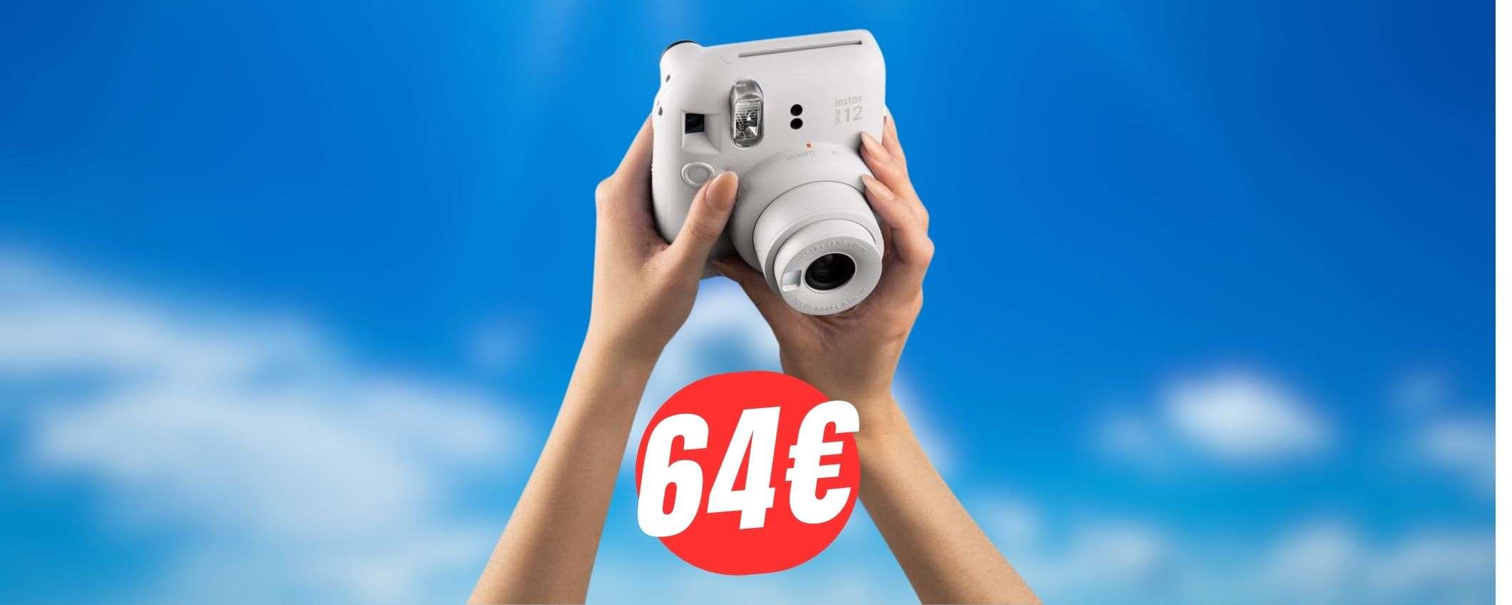 La meravigliosa fotocamera ISTANTANEA Fujifilm è SCONTATISSIMA (-28%)