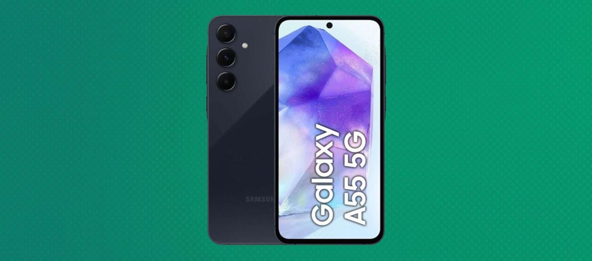 Samsung Galaxy A55 5G, offerta wow su eBay: a questo prezzo va preso subito Samsung Galaxy A55 5G, offerta wow su eBay: a questo prezzo va preso subito