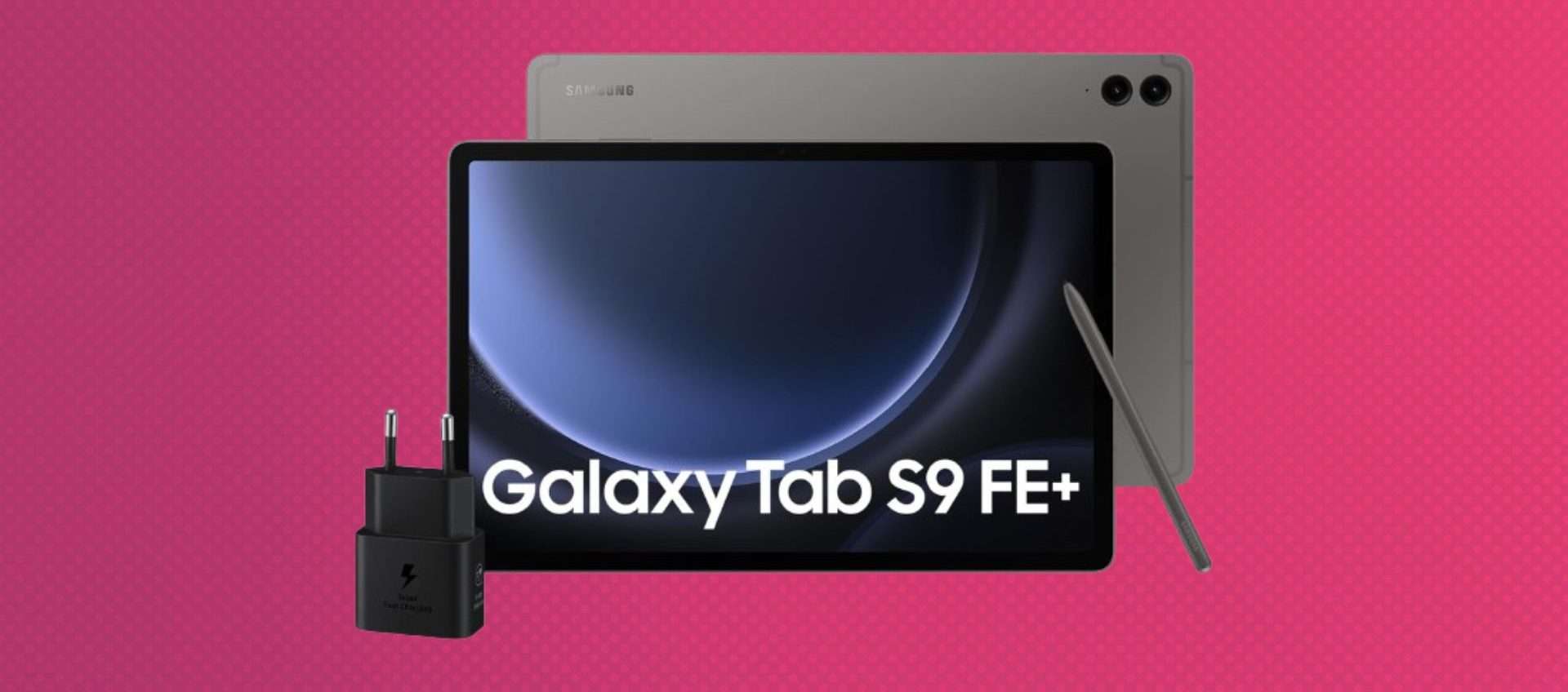 Samsung Galaxy Tab S9 FE+, offerta top su Amazon: risparmi 137€ Samsung Galaxy Tab S9 FE+, offerta top su Amazon: risparmi 137€