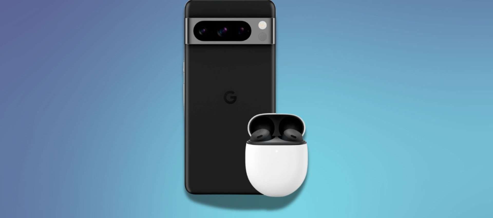 Google Pixel 8 Pro + Pixel Buds Pro in offerta: maxi-risparmio di quasi 400€ Google Pixel 8 Pro + Pixel Buds Pro in offerta: maxi-risparmio di quasi 400€