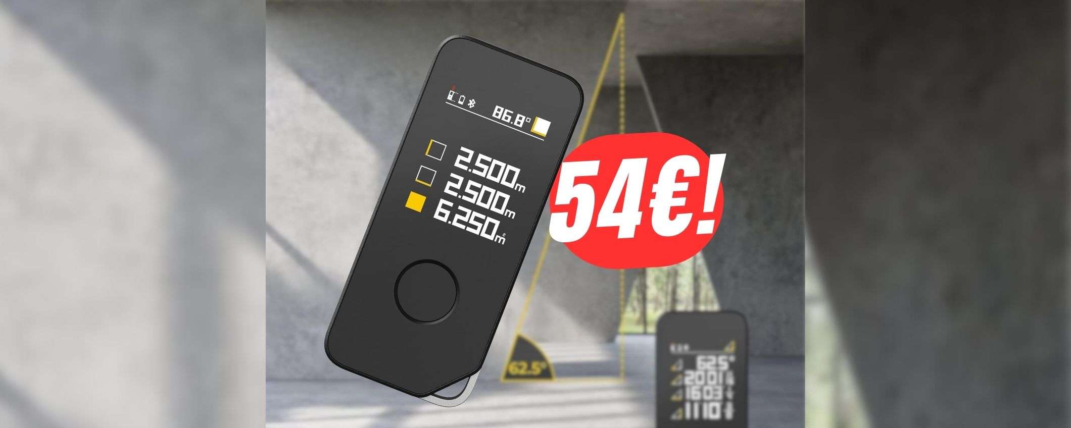 SCONTO+COUPON per il misuratore laser di Xiaomi (-39€ di risparmio!) SCONTO+COUPON per il misuratore laser di Xiaomi (-39€ di risparmio!)