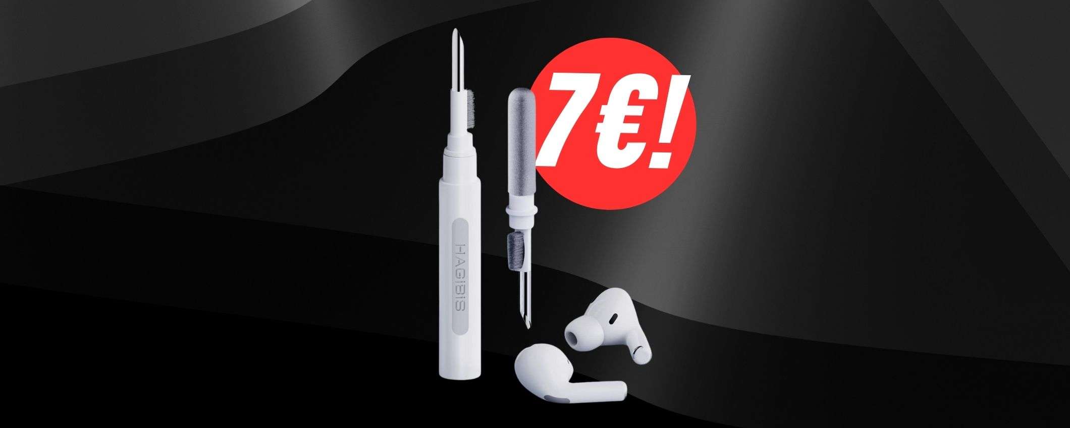 Il GADGET che pulisce smartphone e auricolari costa solo 7€ su Amazon! Il GADGET che pulisce smartphone e auricolari costa solo 7€ su Amazon!