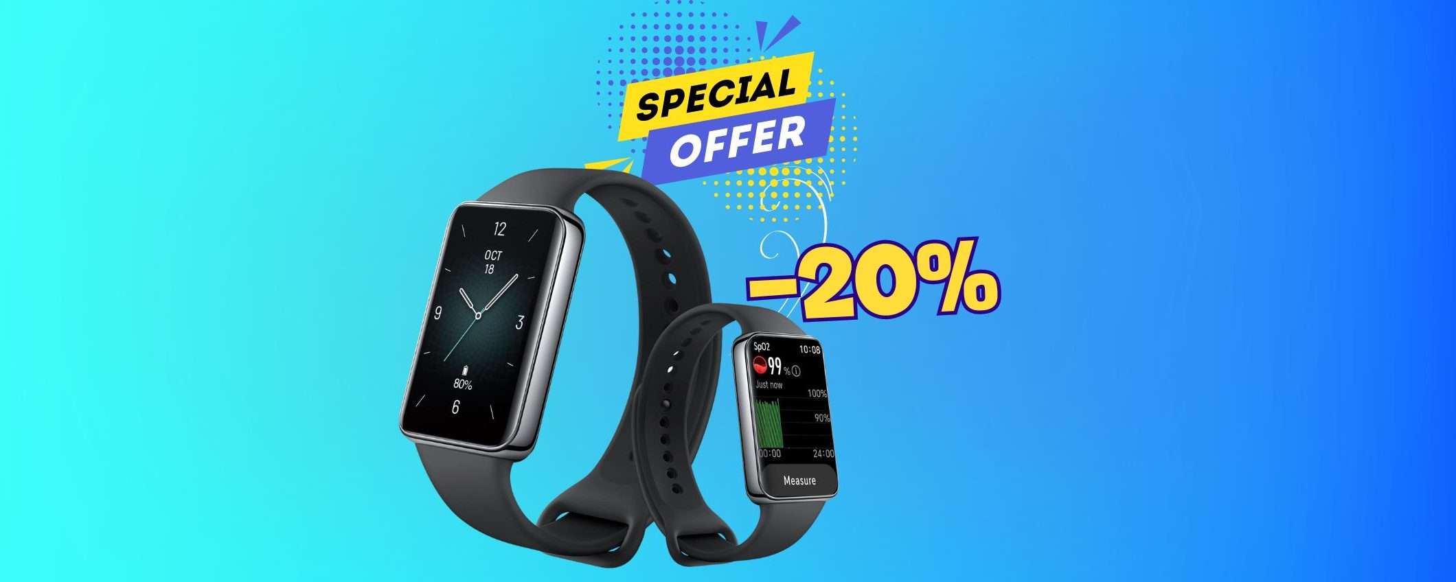 Diventerà il tuo alleato nello sport! Honor Band 9 (-20%) Diventerà il tuo alleato nello sport! Honor Band 9 (-20%)