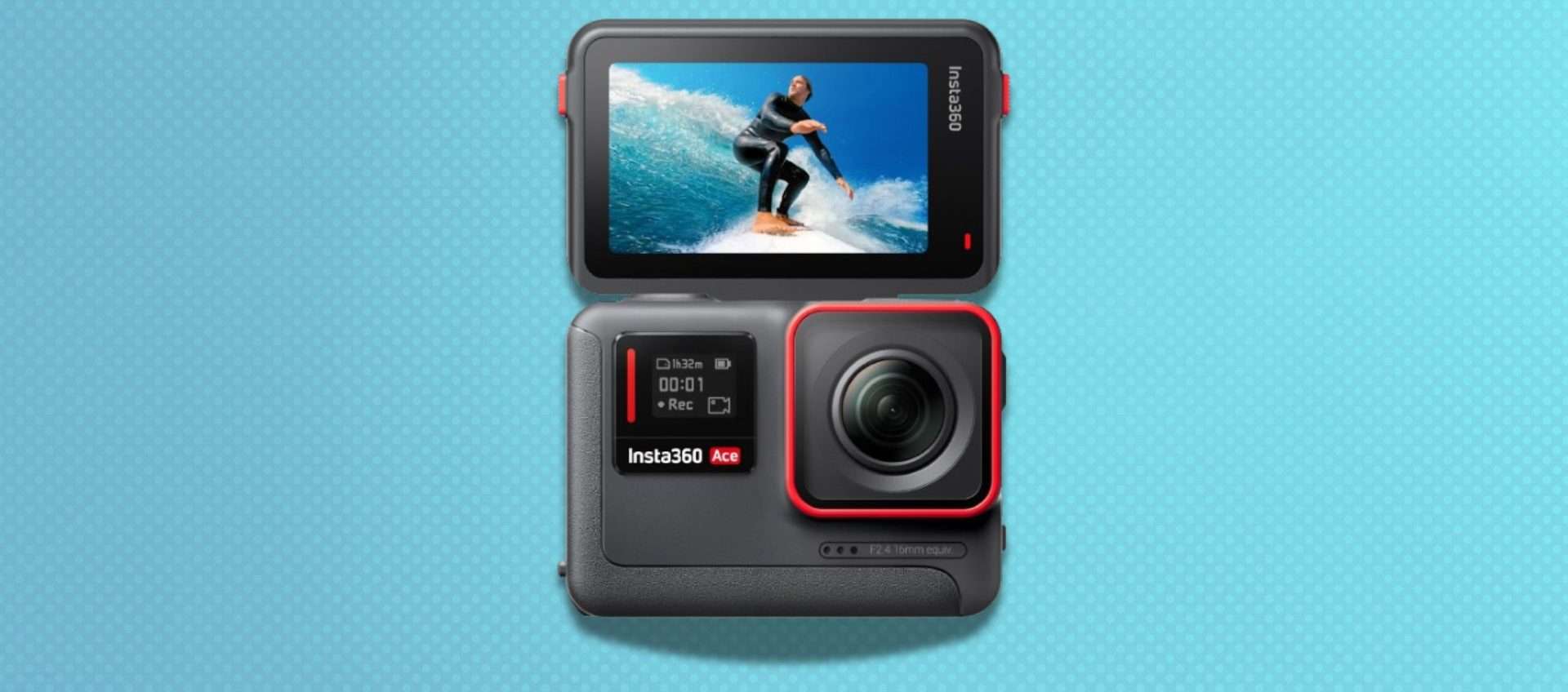 Action cam Insta360 Ace, doppia offerta clamorosa: risparmi 140€ Action cam Insta360 Ace, doppia offerta clamorosa: risparmi 140€