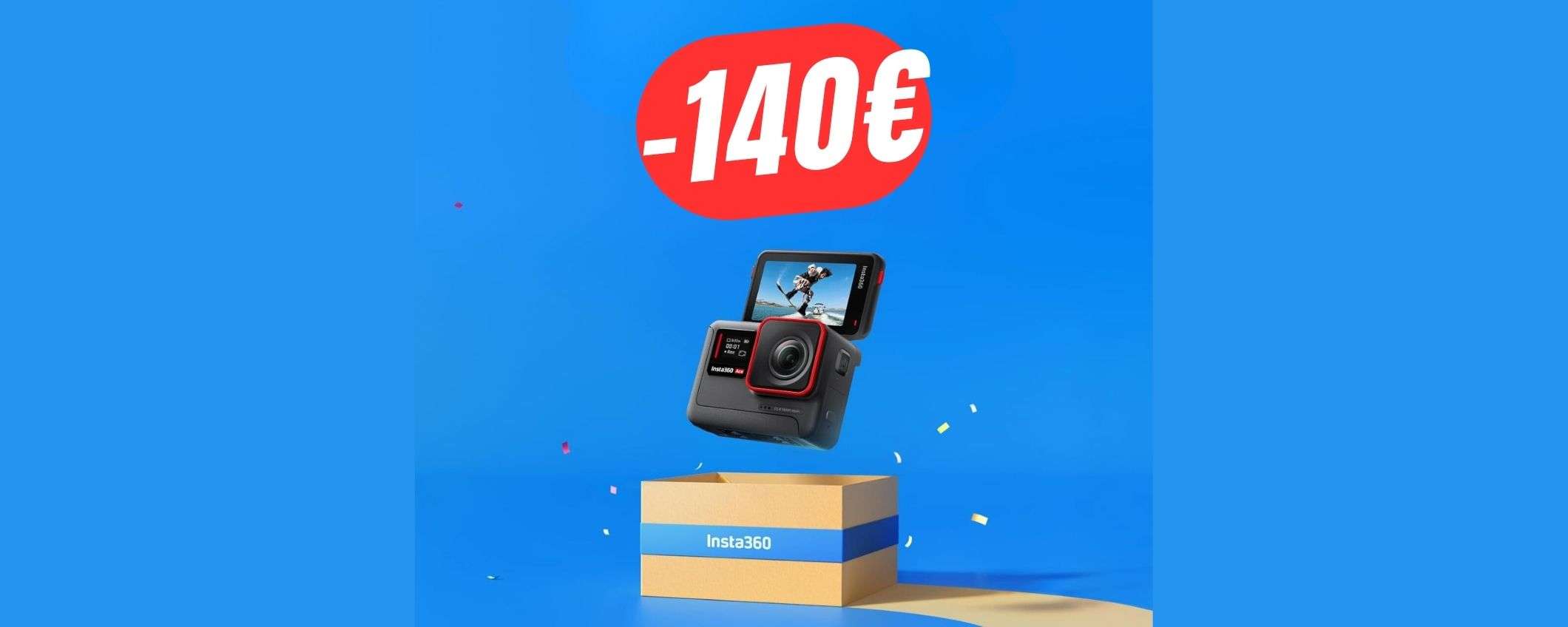 Action Cam Insta360 a -140€ grazie allo SCONTO+COUPON! Action Cam Insta360 a -140€ grazie allo SCONTO+COUPON!