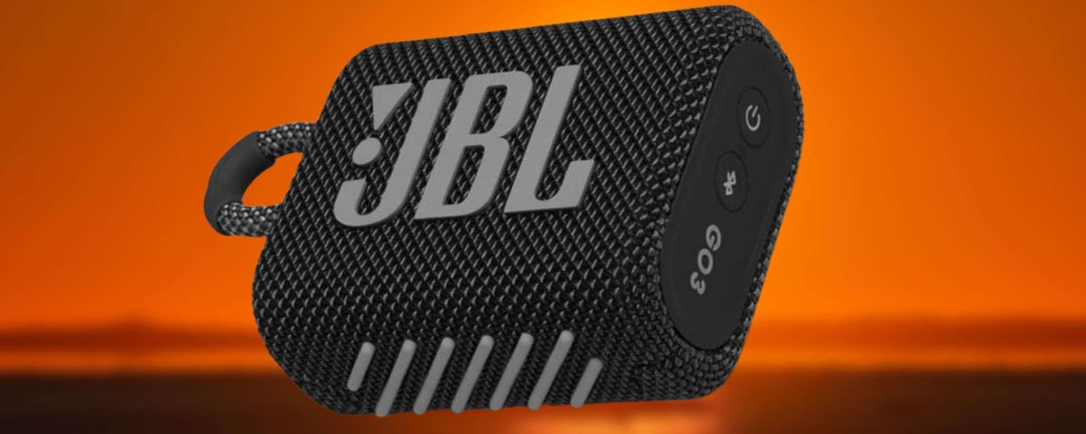 JBL Go 3 a 30€ è lo speaker wireless PREMIUM perfetto per l'estate al mare JBL Go 3 a 30€ è lo speaker wireless PREMIUM perfetto per l'estate al mare