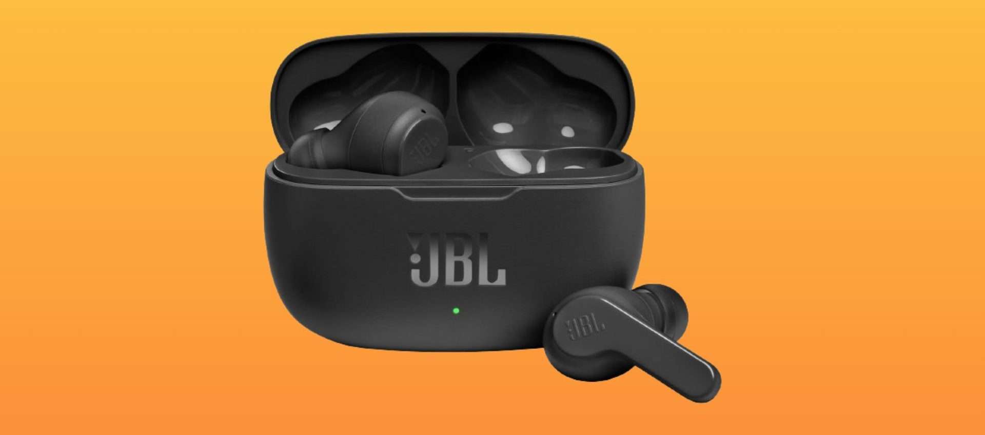JBL Wave 200TWS in super offerta: con lo sconto del 38% sono un must JBL Wave 200TWS in super offerta: con lo sconto del 38% sono un must