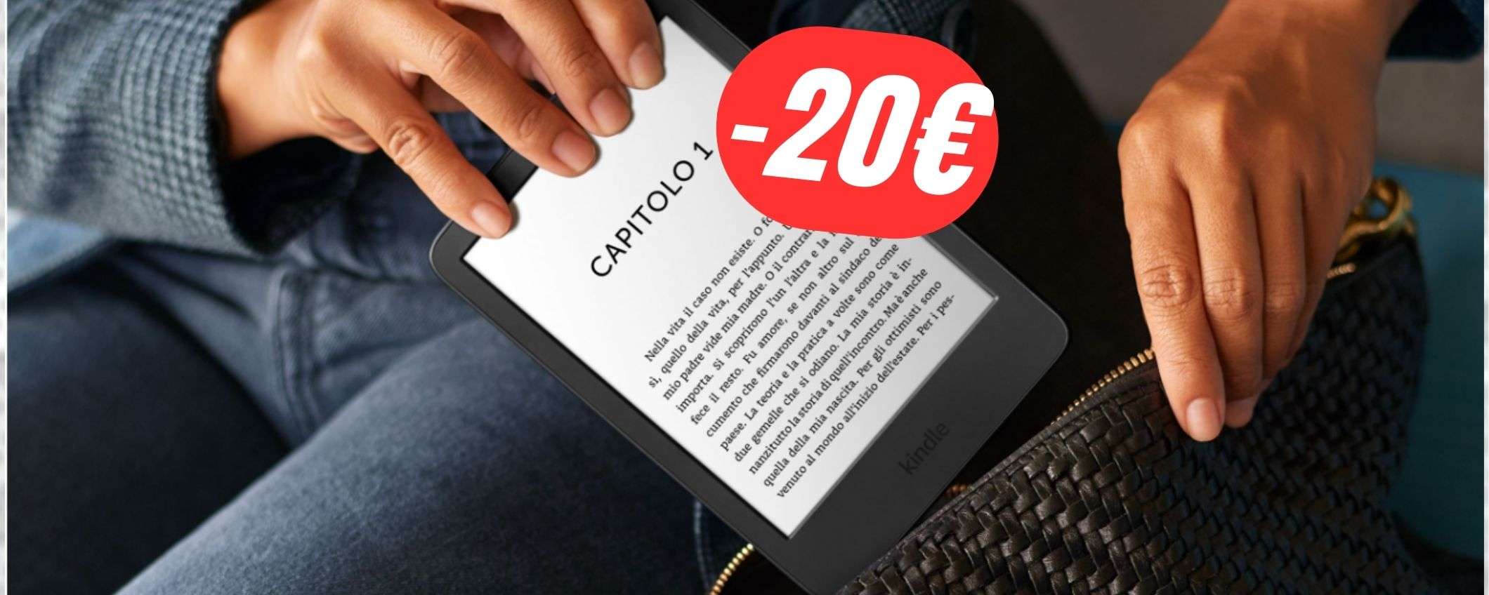 Porta la tua libreria in tasca grazie a Kindle: SCONTATO a 89€ per il PRIME DAY! Porta la tua libreria in tasca grazie a Kindle: SCONTATO a 89€ per il PRIME DAY!