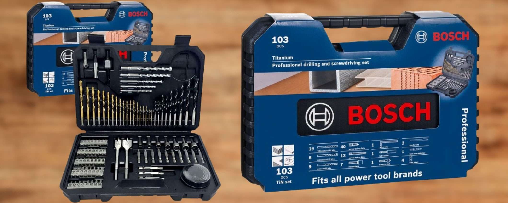 Bosch Professional, promo SHOCK: kit 103 in 1 a prezzo sbriciolato (29€) Bosch Professional, promo SHOCK: kit 103 in 1 a prezzo sbriciolato (29€)