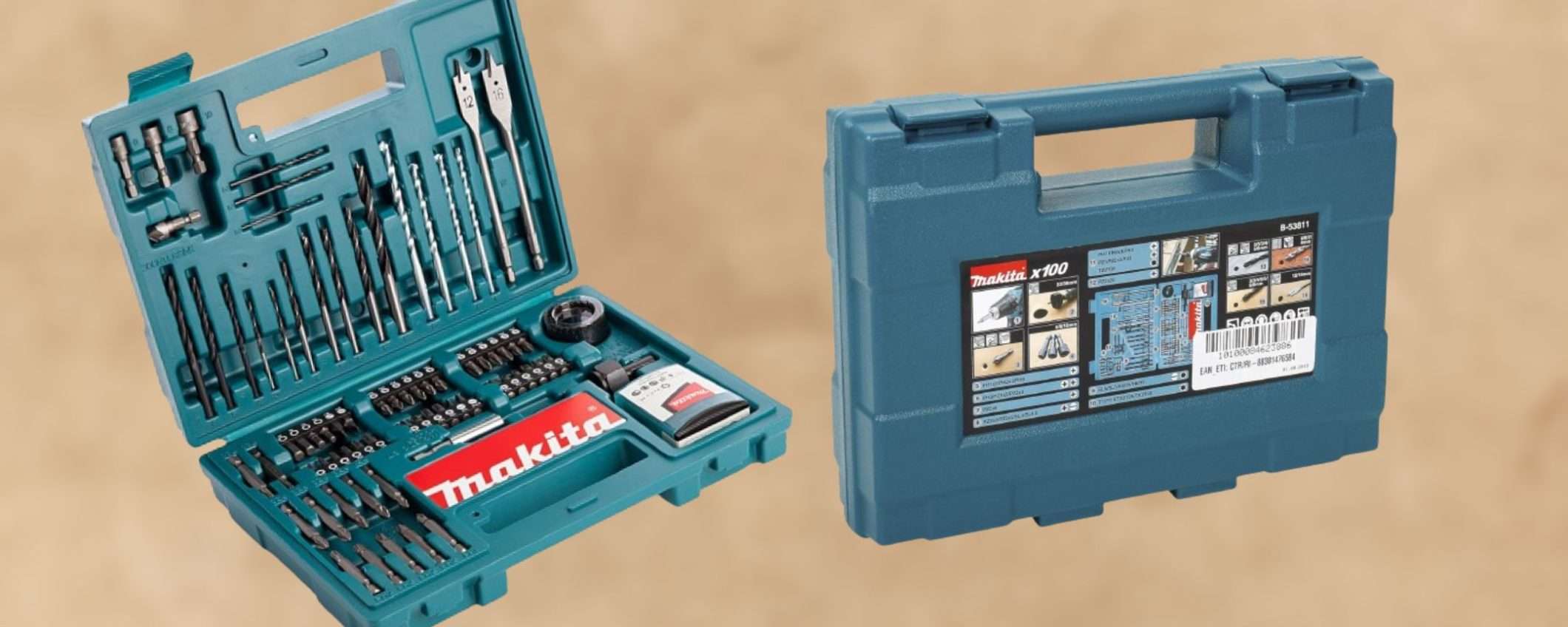 Makita, kit 100 in 1 a 27€: prezzo Amazon INCREDIBILE (sconto 49%) Makita, kit 100 in 1 a 27€: prezzo Amazon INCREDIBILE (sconto 49%)