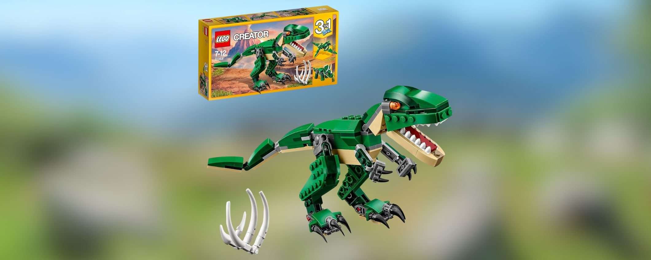 LEGO Dinosauro 3-in-1 in DOPPIO SCONTO su Amazon LEGO Dinosauro 3-in-1 in DOPPIO SCONTO su Amazon