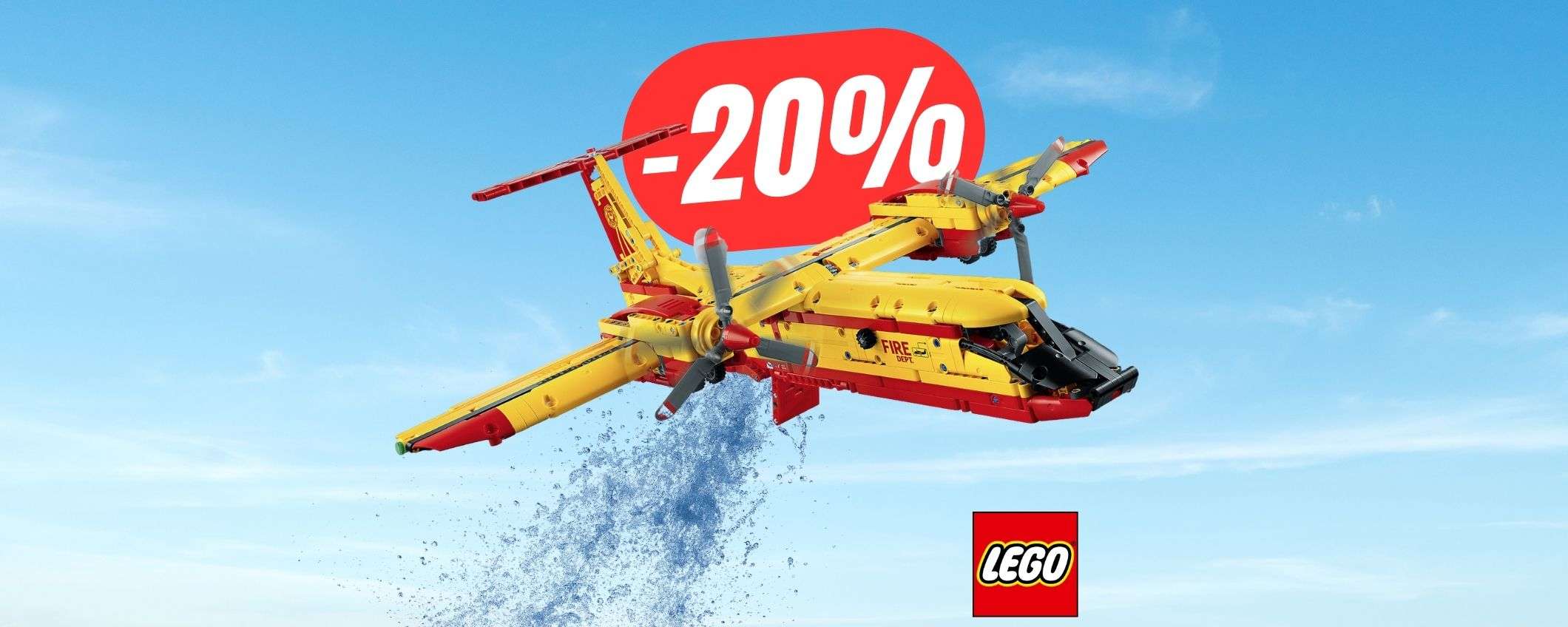 Prendi il volo con questo set LEGO (risparmiando il -20%!) Prendi il volo con questo set LEGO (risparmiando il -20%!)