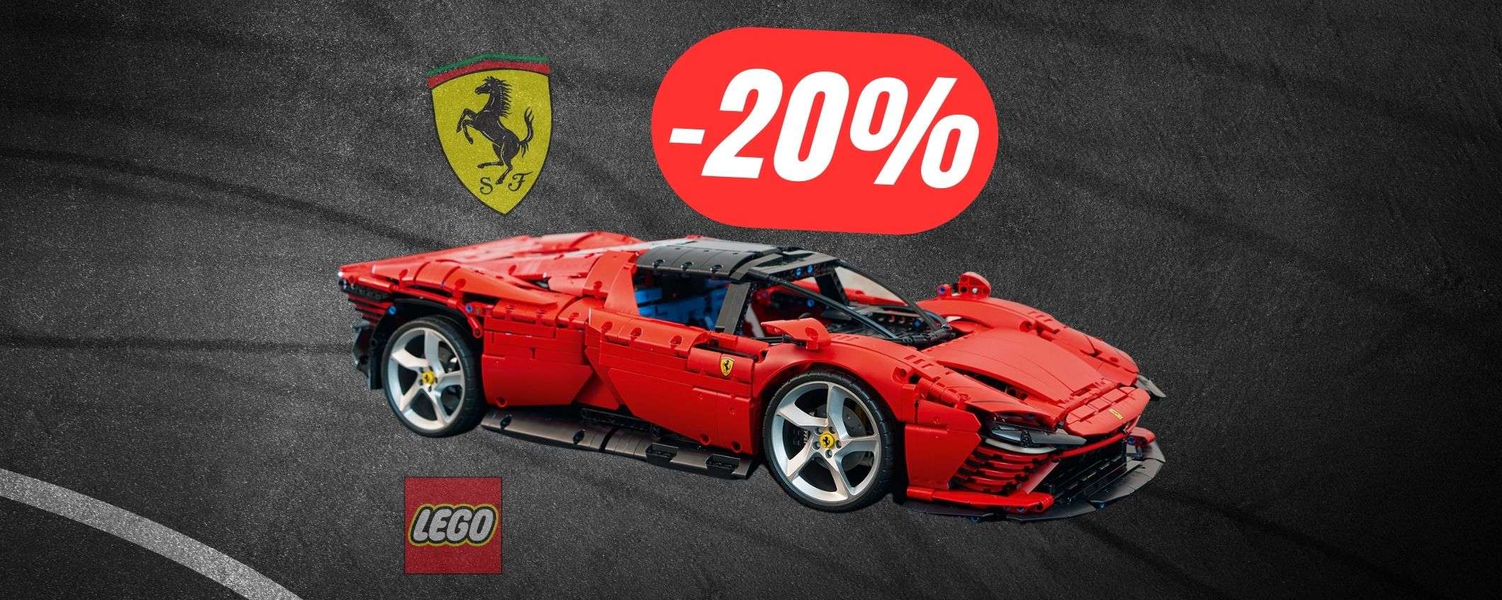La Ferrari Daytona SP3 LEGO è in OFFERTA a 90€ in meno su Amazon! La Ferrari Daytona SP3 LEGO è in OFFERTA a 90€ in meno su Amazon!