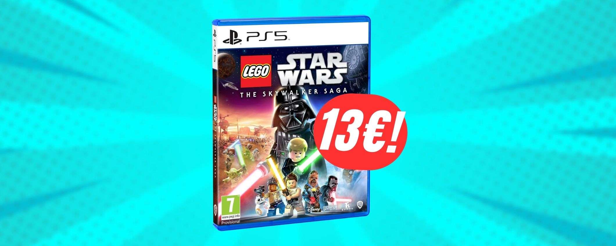 Tutta la saga LEGO Star Wars per PS5 a 13€: SCONTO FOLLE su Amazon! Tutta la saga LEGO Star Wars per PS5 a 13€: SCONTO FOLLE su Amazon!