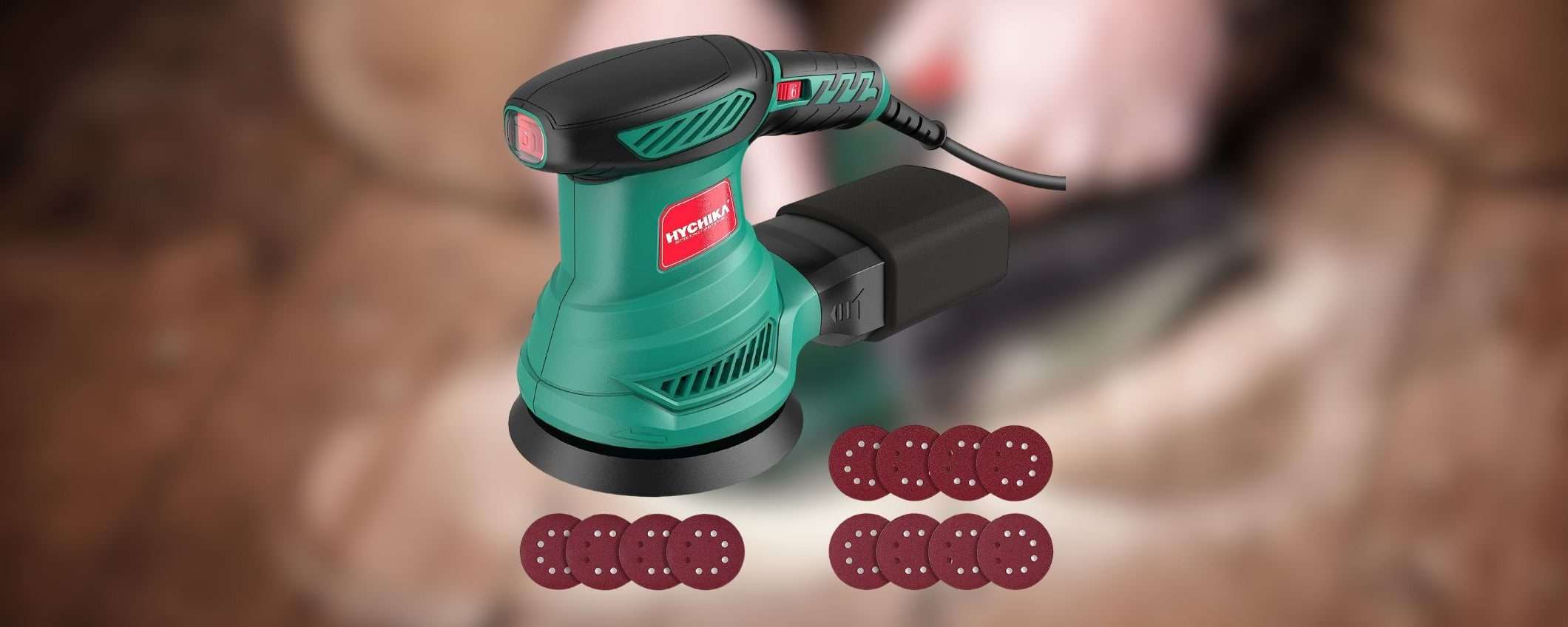 Solo 35€ per questa Levigatrice Orbitale POTENTISSIMA con 12 dischi abrasivi Solo 35€ per questa Levigatrice Orbitale POTENTISSIMA con 12 dischi abrasivi