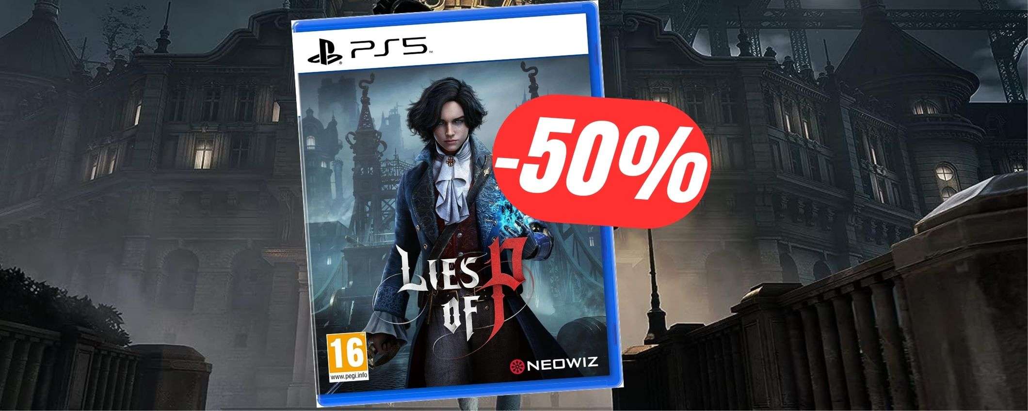 Bloodborne con PINOCCHIO (Lies of P) è in OFFERTA al -50%! Bloodborne con PINOCCHIO (Lies of P) è in OFFERTA al -50%!