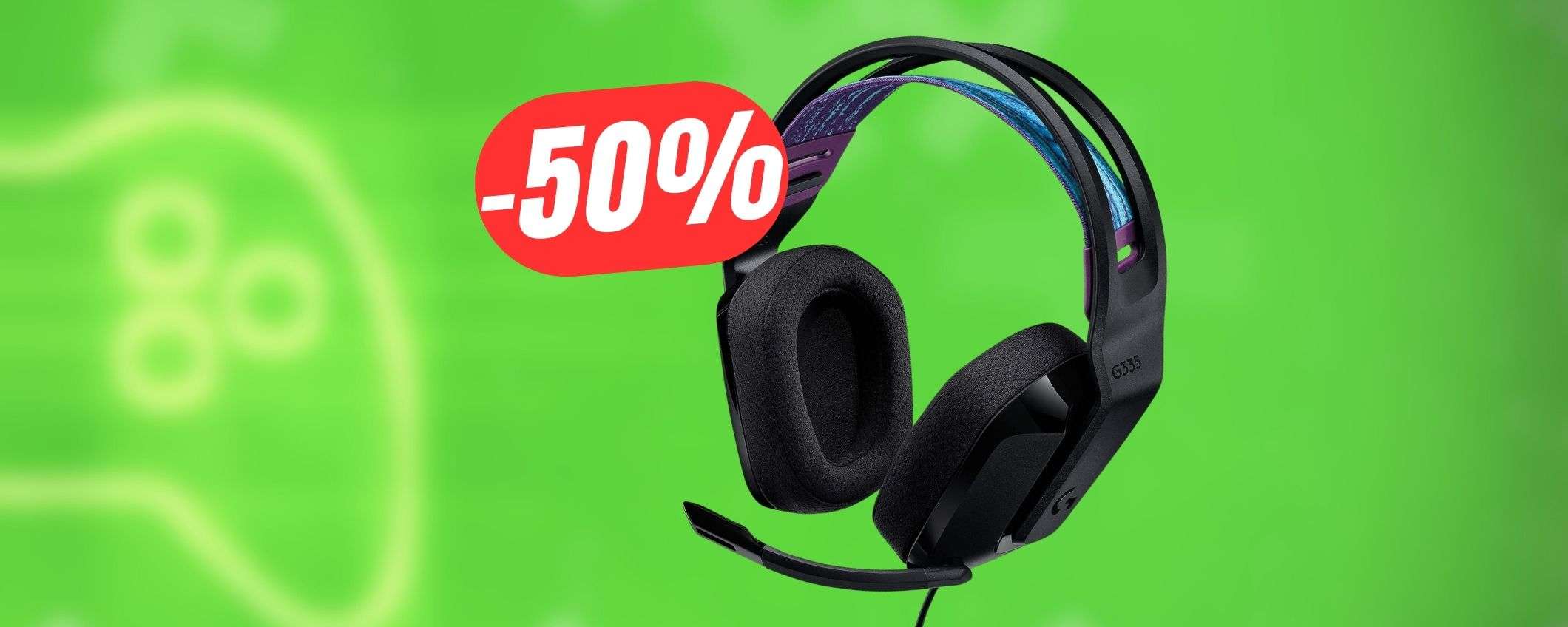 Queste incredibili CUFFIE Logitech crollano a METÀ PREZZO! Queste incredibili CUFFIE Logitech crollano a METÀ PREZZO!