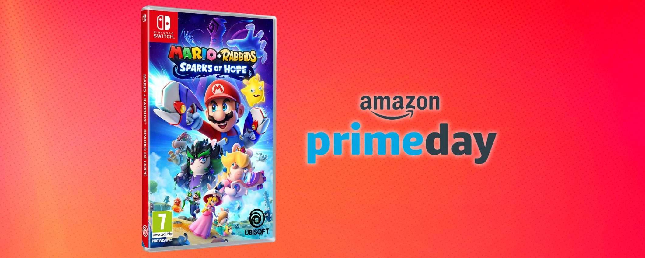 Mario+Rabbids Sparks of Hope per Switch a prezzo DISTRUTTO per i Prime Day (14,99€) Mario+Rabbids Sparks of Hope per Switch a prezzo DISTRUTTO per i Prime Day (14,99€)