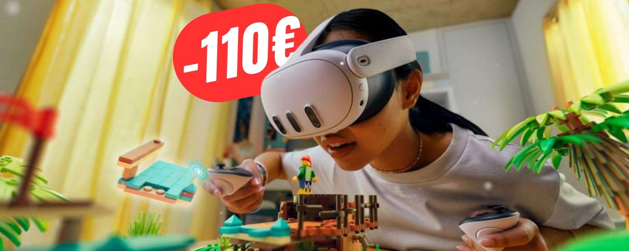 Meta Quest 3 + Asgard's Wrath 2: risparmia 110€ sulla REALTÀ VIRTUALE! Meta Quest 3 + Asgard's Wrath 2: risparmia 110€ sulla REALTÀ VIRTUALE!