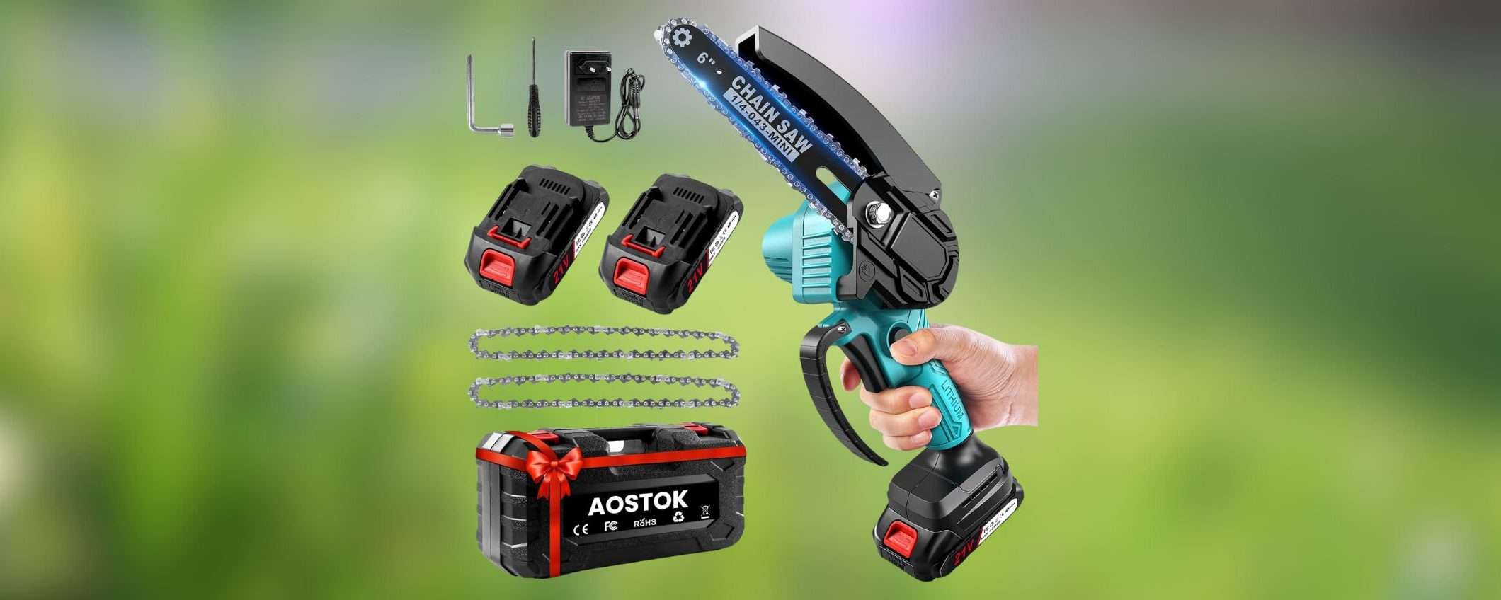 Mini motosega a batteria: che PREZZO su Amazon (-24%) Mini motosega a batteria: che PREZZO su Amazon (-24%)