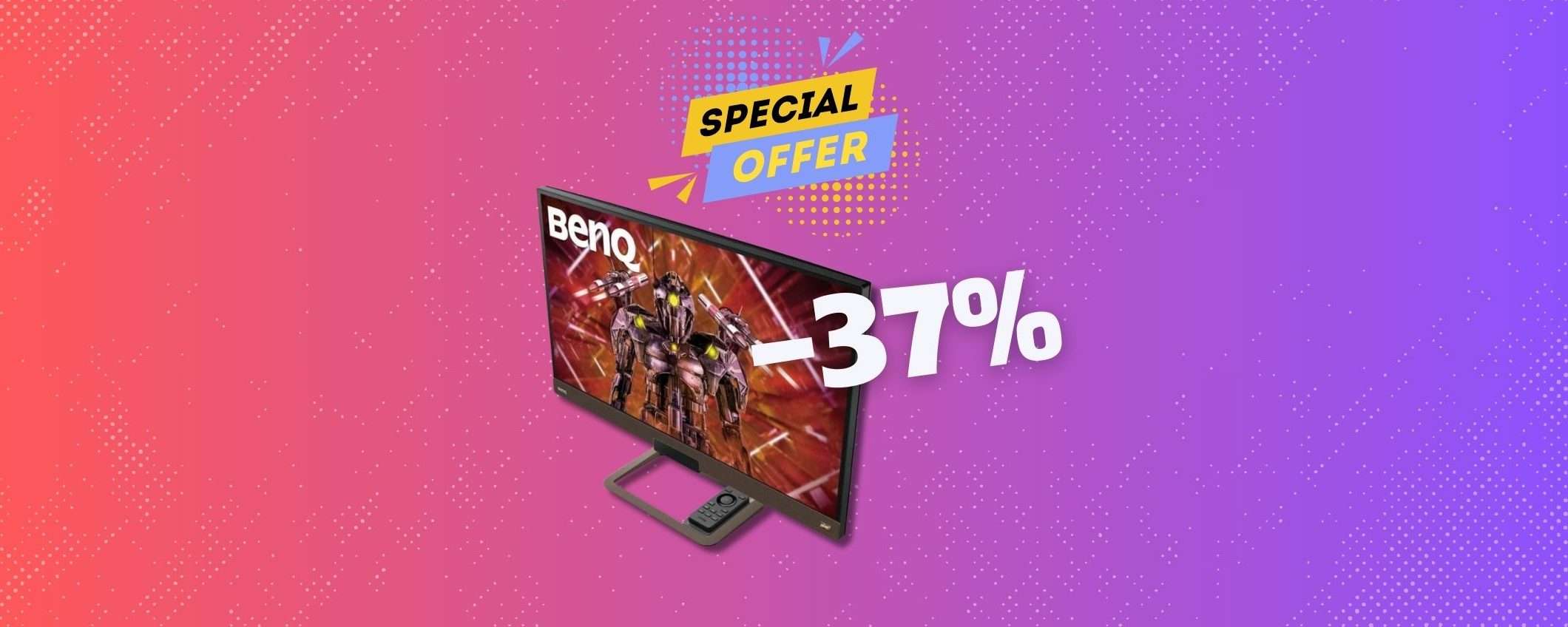 Gioca senza perdere un dettaglio: solo con il monitor BenQ 27 Gioca senza perdere un dettaglio: solo con il monitor BenQ 27