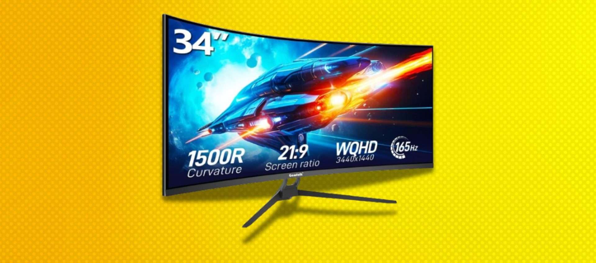 Monitor ultra-wide da 34