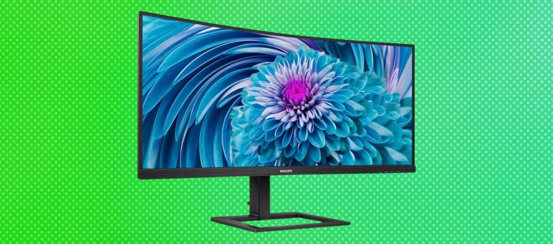 Monitor Philips UltraWide QHD in super offerta: tuo con il 37% di sconto Monitor Philips UltraWide QHD in super offerta: tuo con il 37% di sconto