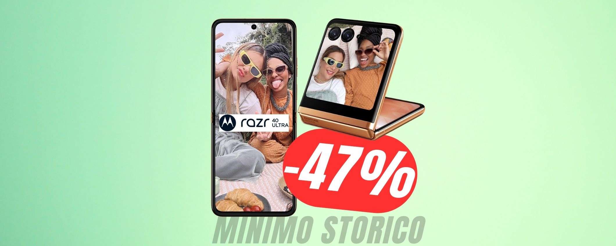 Motorola RAZR 40 Ultra non è mai costato così poco! (-47%) Motorola RAZR 40 Ultra non è mai costato così poco! (-47%)