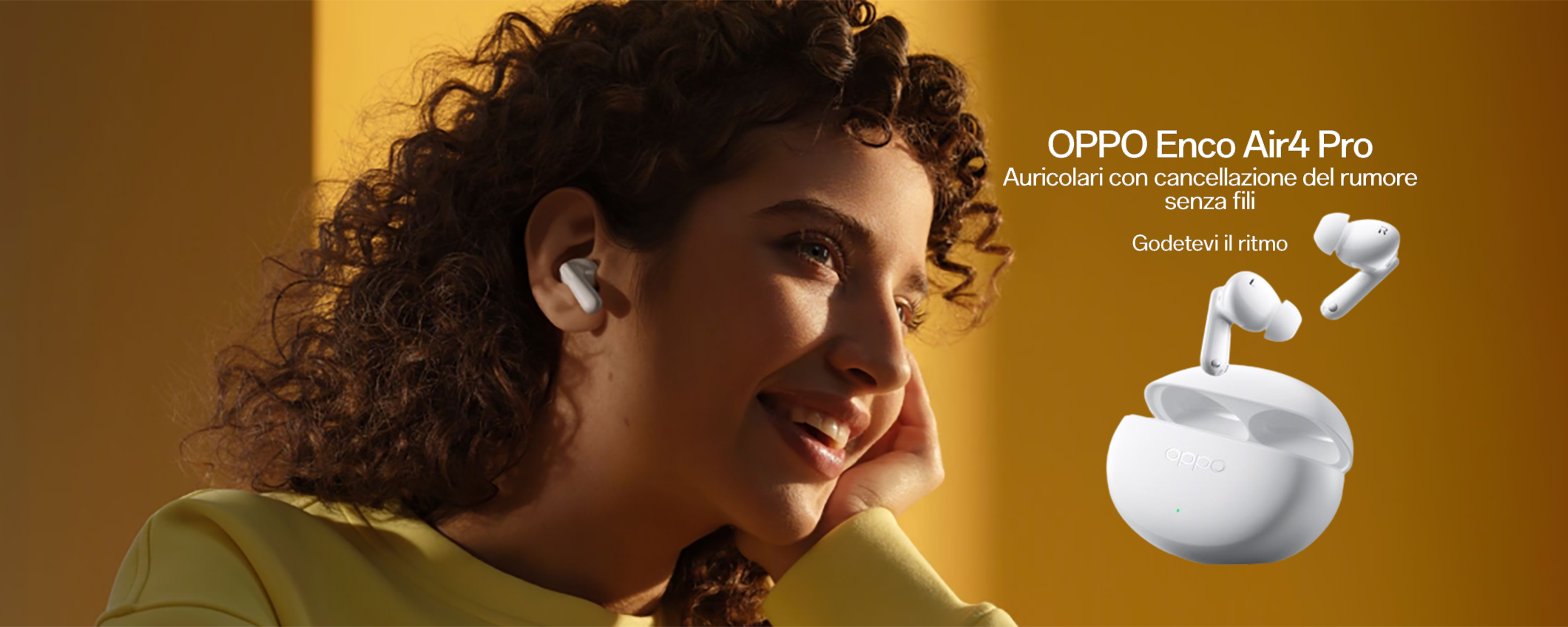 OPPO Enco Air4 Pro: qualità audio, cancellazione rumore e autonomia al top OPPO Enco Air4 Pro: qualità audio, cancellazione rumore e autonomia al top