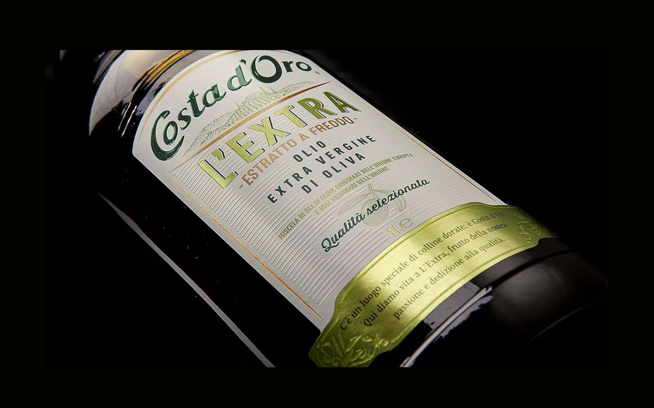 Olio EVO Costa d'Oro a 9,90€ su Amazon: un litro di bontà, qualità ...