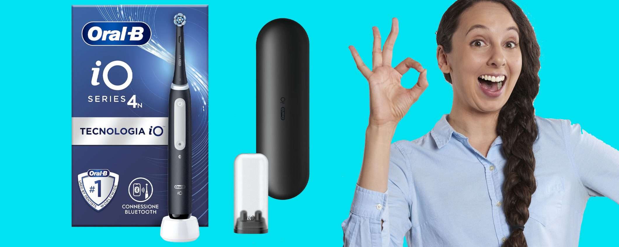 Oral-B iO 4N in offerta WOW a soli 84,99€ su Amazon (-10%) Oral-B iO 4N in offerta WOW a soli 84,99€ su Amazon (-10%)