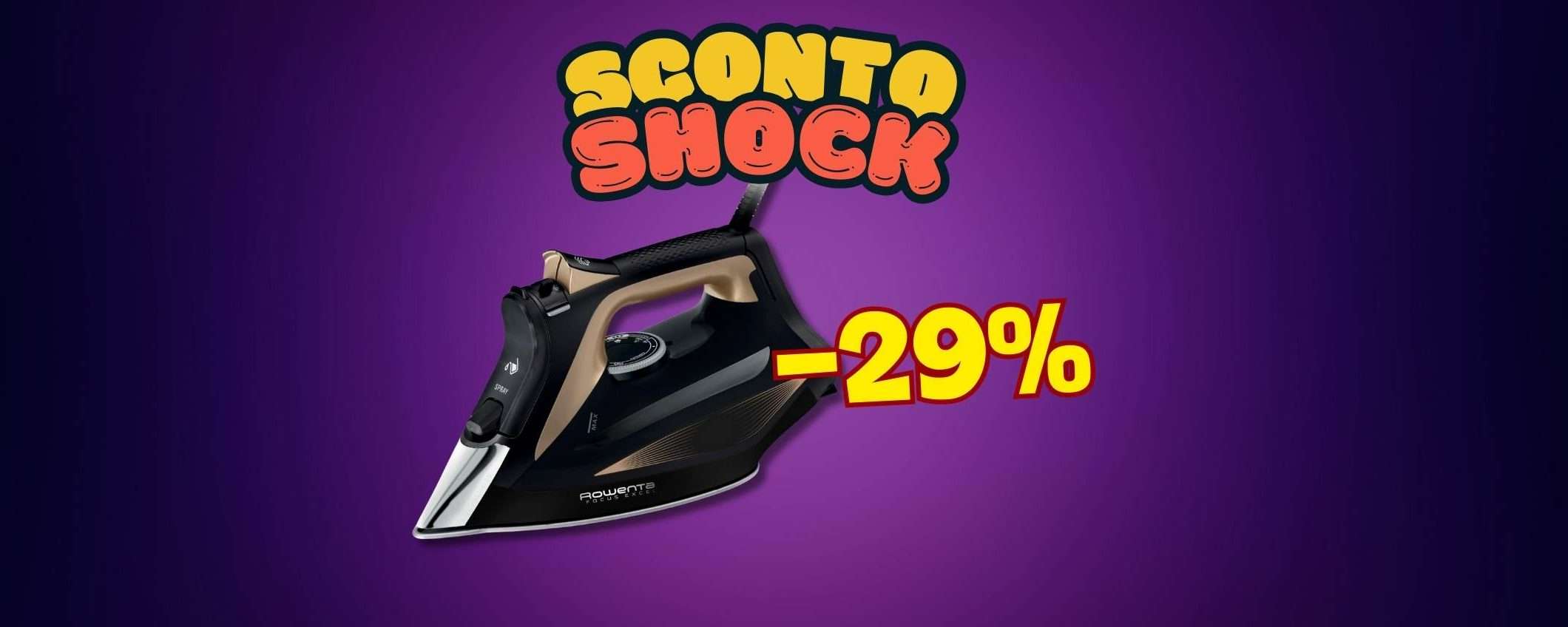 Panni perfettamente stirati? Solo con ferro da stiro Rowenta Focus Excel Panni perfettamente stirati? Solo con ferro da stiro Rowenta Focus Excel