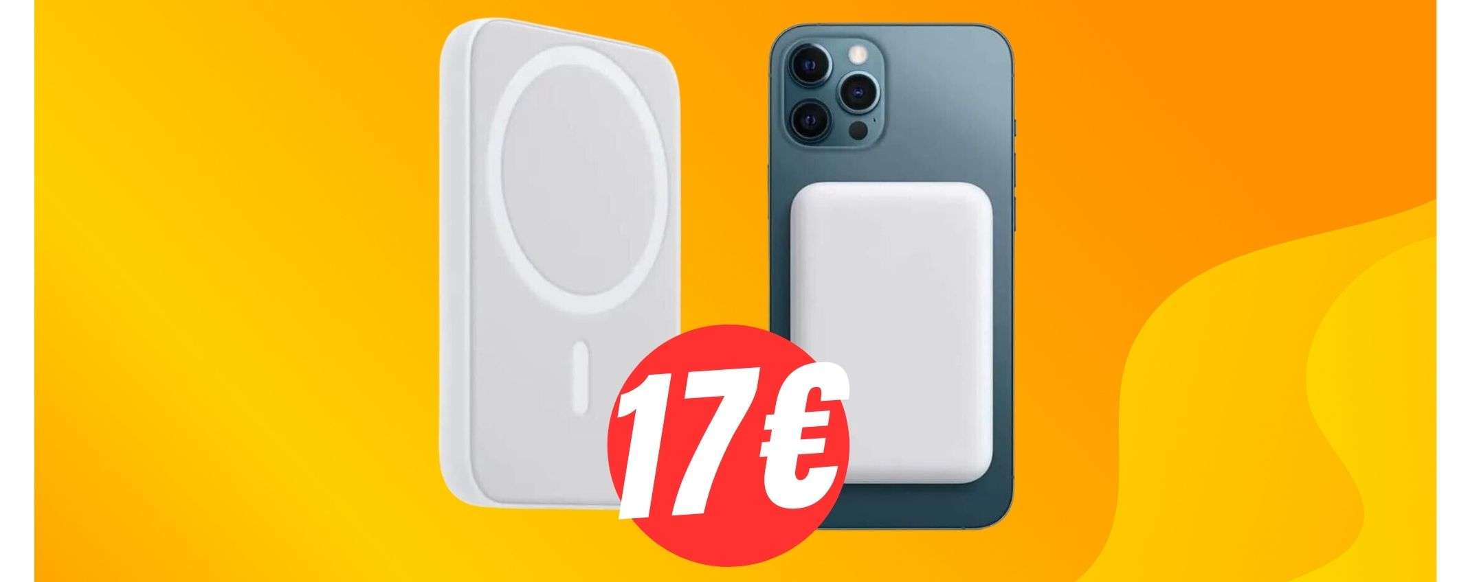 Il POWER BANK magnetico per iPhone costa solo 17€ grazie allo sconto del -51%! Il POWER BANK magnetico per iPhone costa solo 17€ grazie allo sconto del -51%!