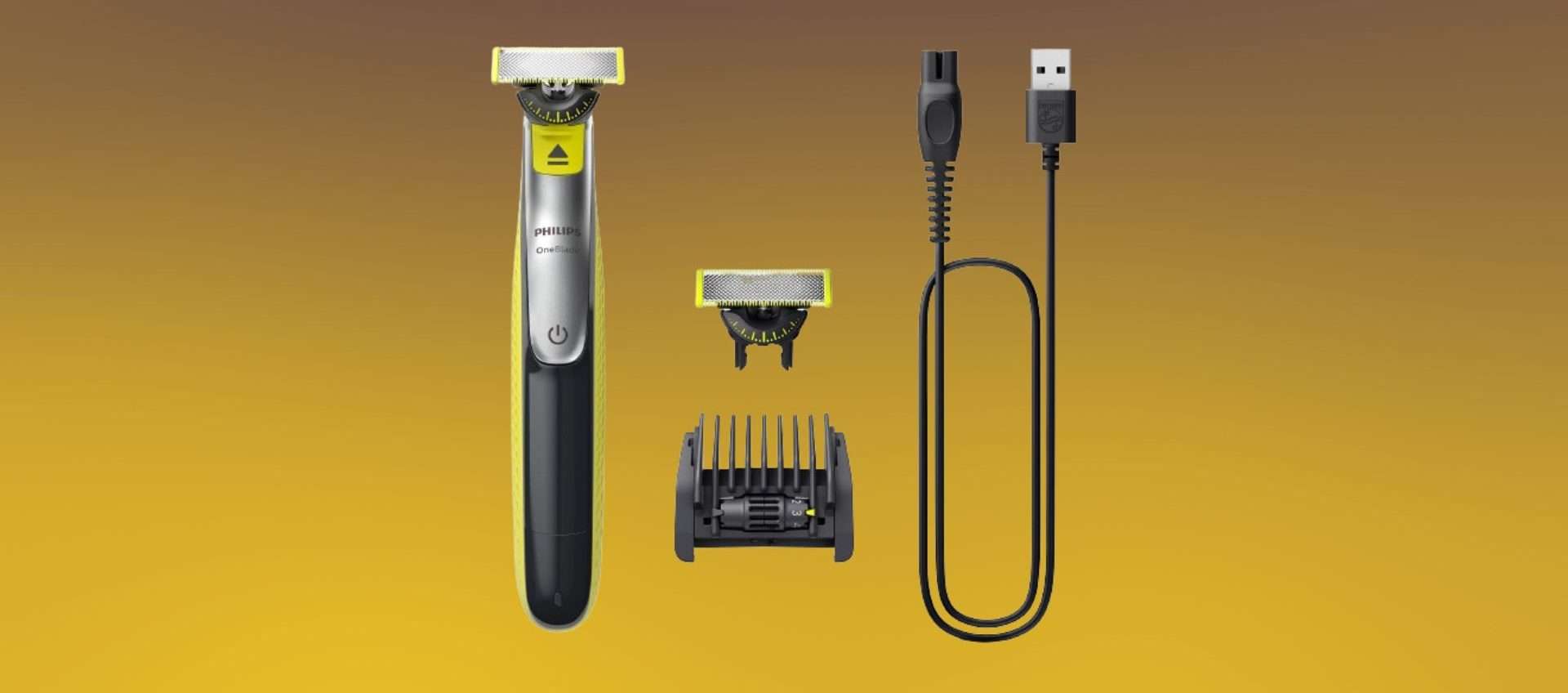 Philips OneBlade 360, offerta lampo top: oggi a soli 34,99€ con tanti accessori Philips OneBlade 360, offerta lampo top: oggi a soli 34,99€ con tanti accessori