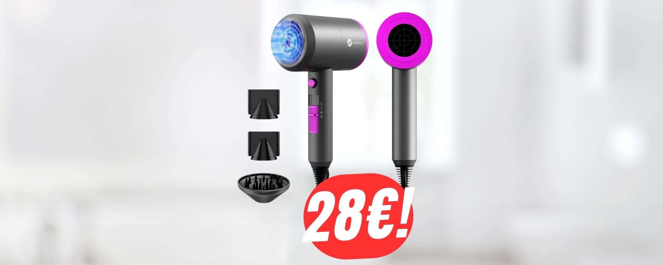 Come Dyson ma a 28€: il PHON agli IONI a un prezzo shock su Amazon! Come Dyson ma a 28€: il PHON agli IONI a un prezzo shock su Amazon!